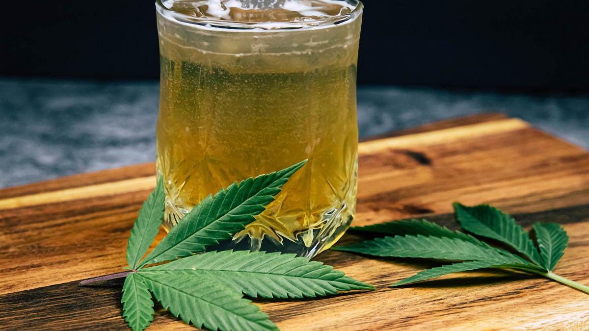 Image of a Liquid Marijuana Drink