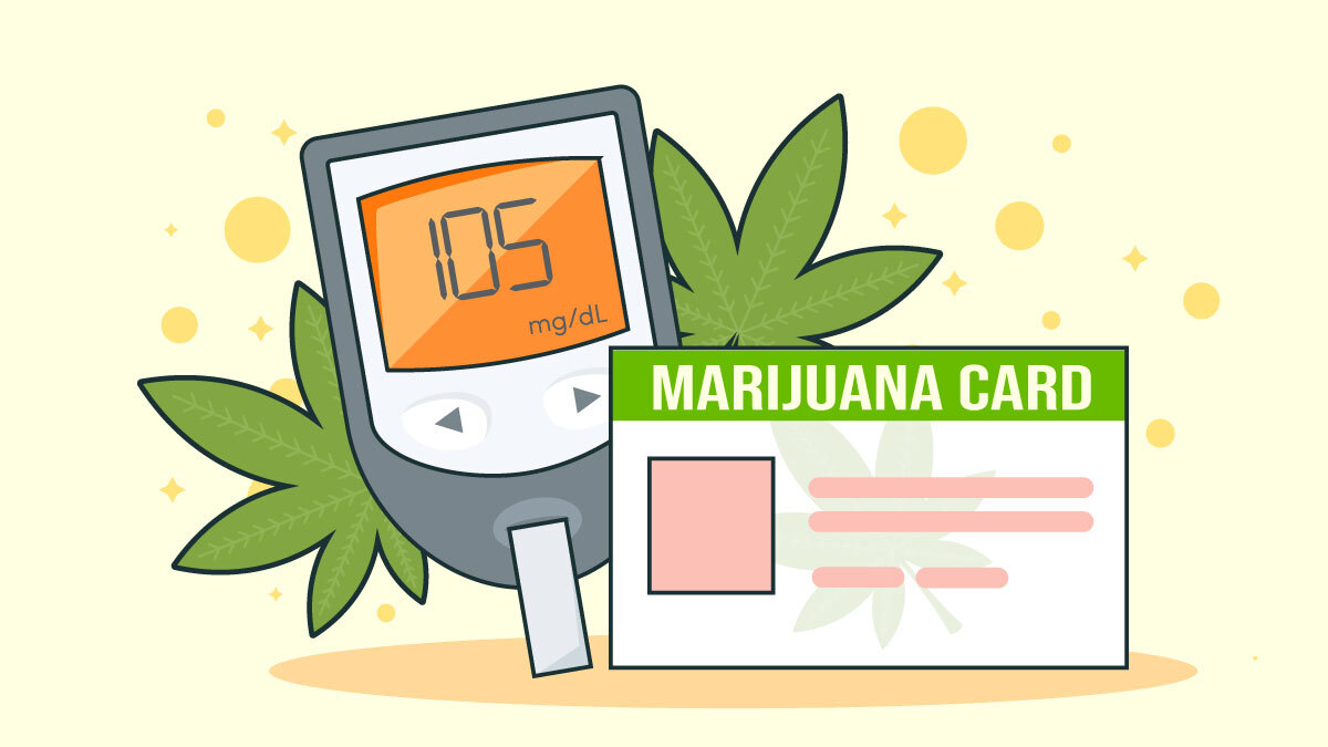 Illustration for Marijuana Card for Diabetes