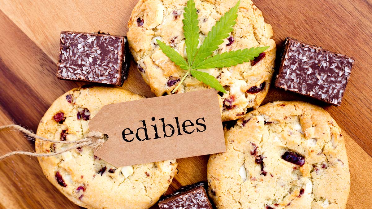 Marijuana cookies and brownies edibles