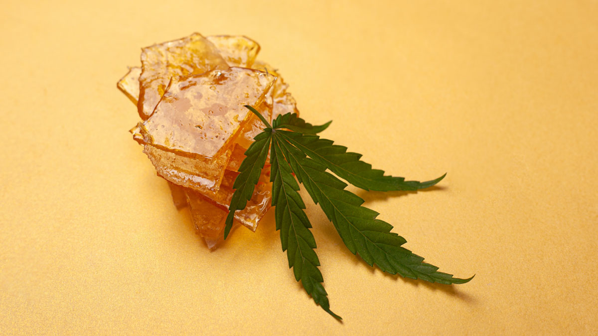 Image of Hemp Leaf and Extract