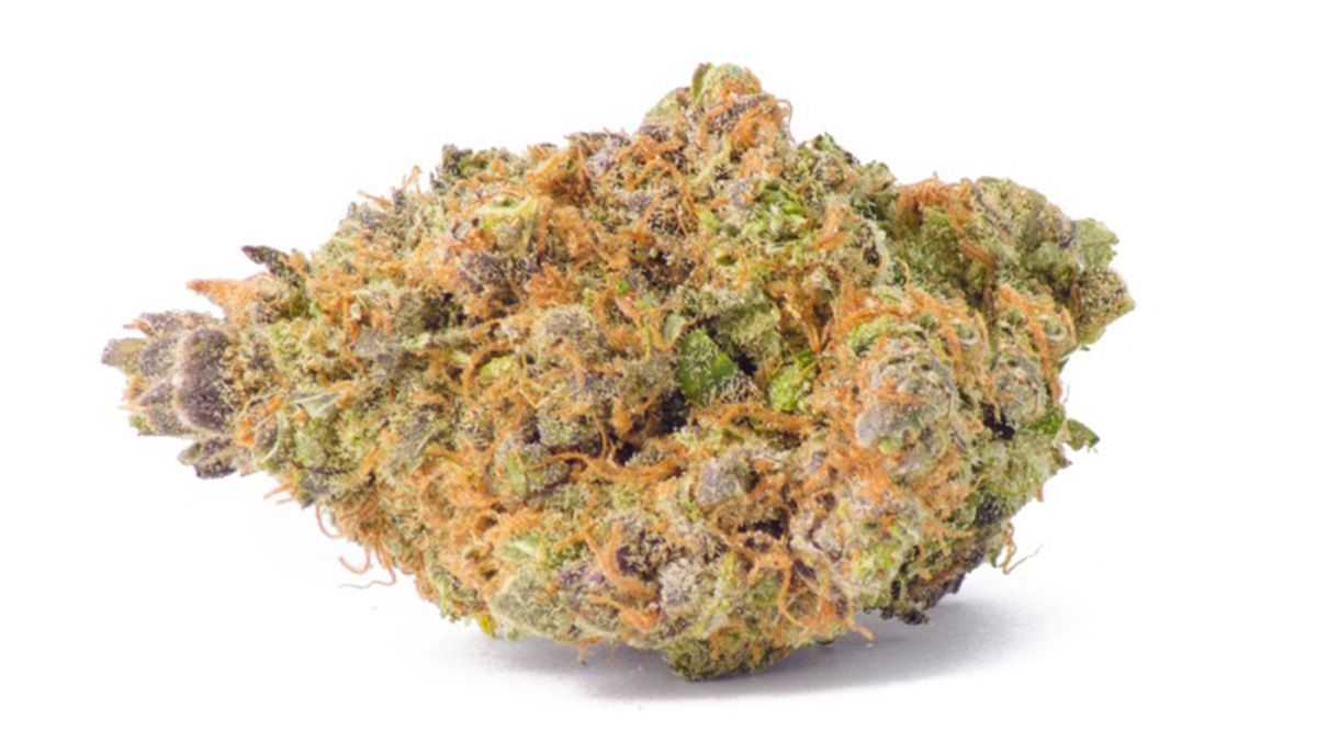 Image of Strawberry Banana Strain in white background